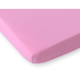 Sheet made of jersey for Baby Bed 140x70cm- Pink