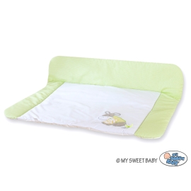 Soft Baby Changing Mat- Doneky Luca green