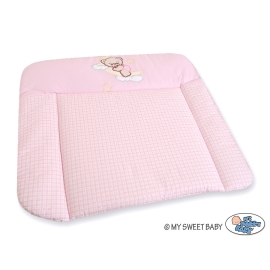 Soft Baby Changing Mat- Good night pink