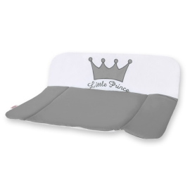 Soft Baby Changing Mat- Little Prince/Princess anthracite