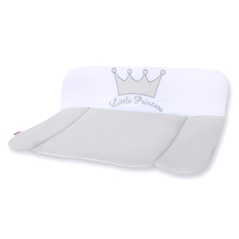 Soft Baby Changing Mat- Little Prince/Princess gray