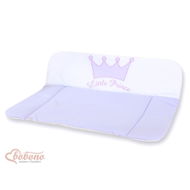 Soft Baby Changing Mat- Little Prince/Princess lilac