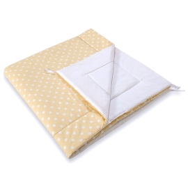Teepee playmat- White dots on beige