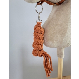 Tether for Hobby Horse made of double-twine cord - ginger