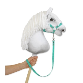 Tether for hobby horse made of webbing tape - mint