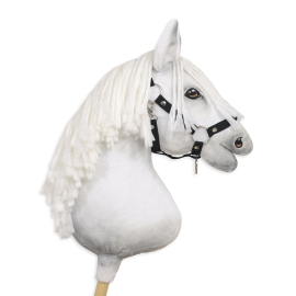 The adjustable halter for Hobby Horse A3 - black