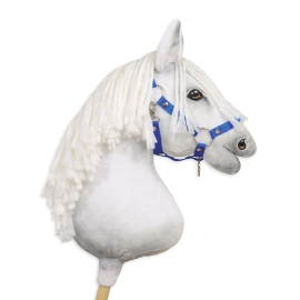 The adjustable halter for Hobby Horse A3 -blue