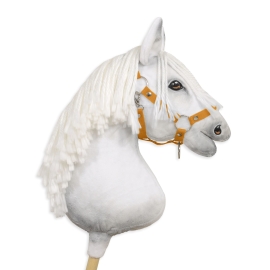 The adjustable halter for Hobby Horse A3 - honey yellow