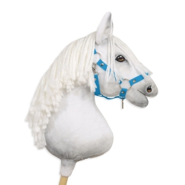 The adjustable halter for Hobby Horse A3 - turquoise
