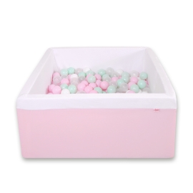 Toddler Ball-pit minky with balls 200pcs - pink