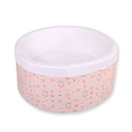 Toddlers Ball-pit minky without balls - ballerinas pink