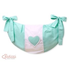 Toys bag- Hanging Hearts mint