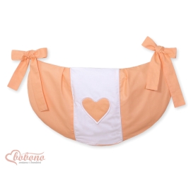 Toys bag- Hanging Hearts orange