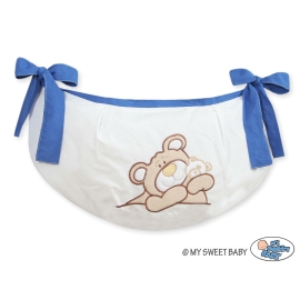 Toys bag- Teddy bear Barnaba blue