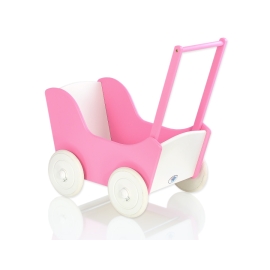 Wood Doll White Fuchsia