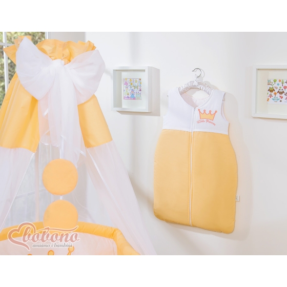 Baby Bed Canopy made of tulle- Little Prince/Princess peach