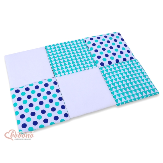 Baby Bed Cot Bumper 6pcs - Set 24