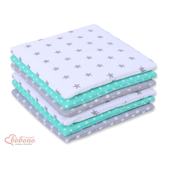 Baby Bed Cot Bumper 6pcs - Set 34