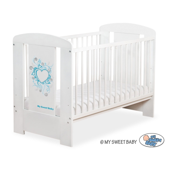 Baby cot bed 120x60cm Chic no. 5010-07-5