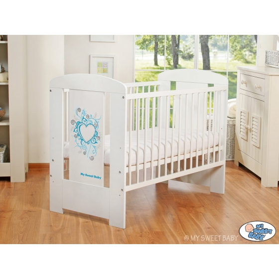 Baby cot bed 120x60cm Chic no. 5010-07-5