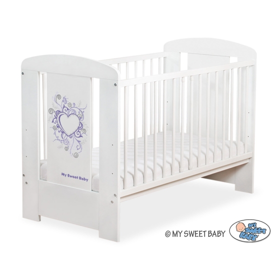 Baby cot bed 120x60cm Chic no. 5010-07-6