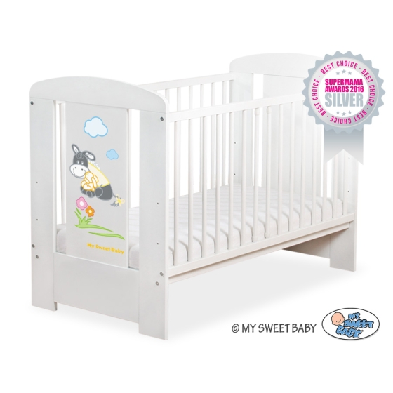 Baby cot bed 120x60cm Donkey Luca no. 5011-07-813