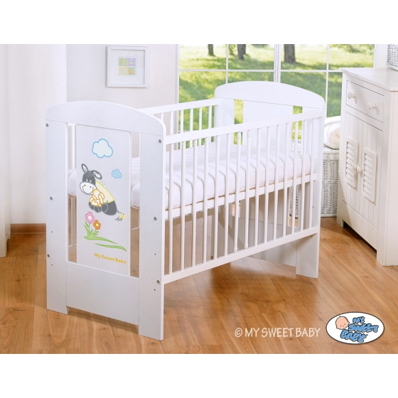 Baby cot bed 120x60cm Donkey Luca no. 5011-07-813