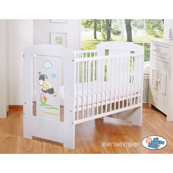Baby cot bed 120x60cm Donkey Luca no. 5011-07-813