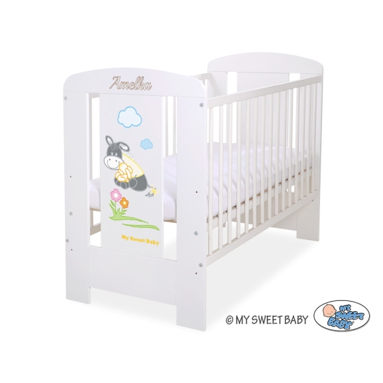 Baby cot bed 120x60cm Donkey Luca no. 5011-07-813