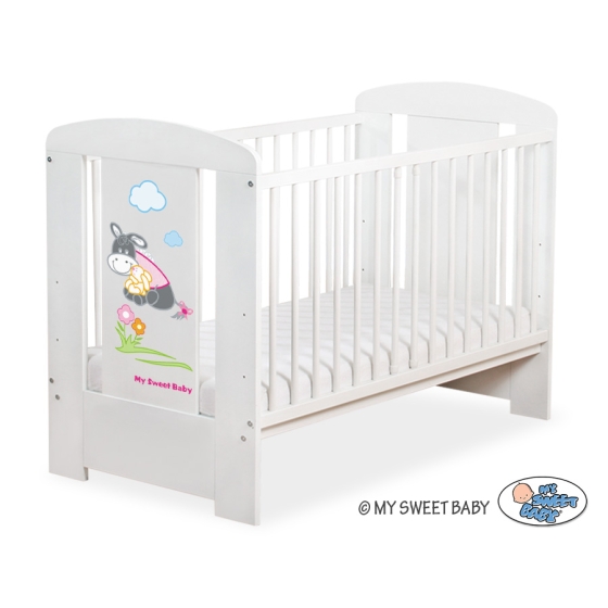 Baby cot bed 120x60cm Donkey Luca no. 5011-07-814