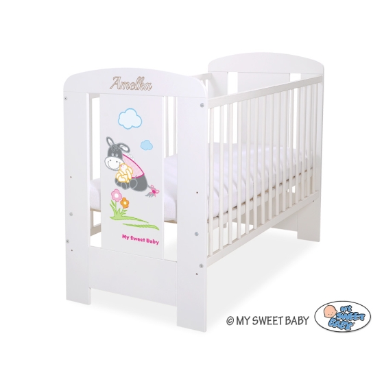 Baby cot bed 120x60cm Donkey Luca no. 5011-07-814