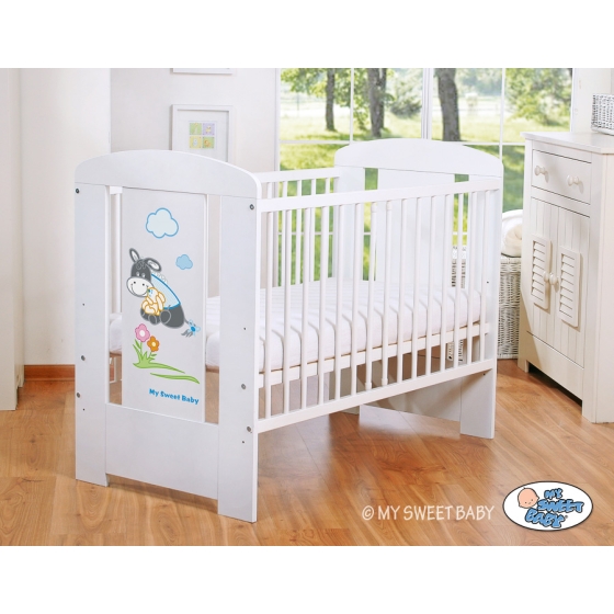 Baby cot bed 120x60cm Donkey Luca no. 5011-07-815