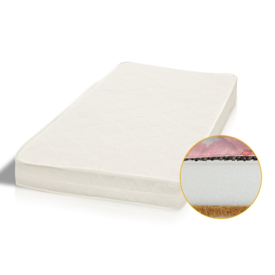 Baby cot bed 120x60cm Glamour no. 5015-01-1
