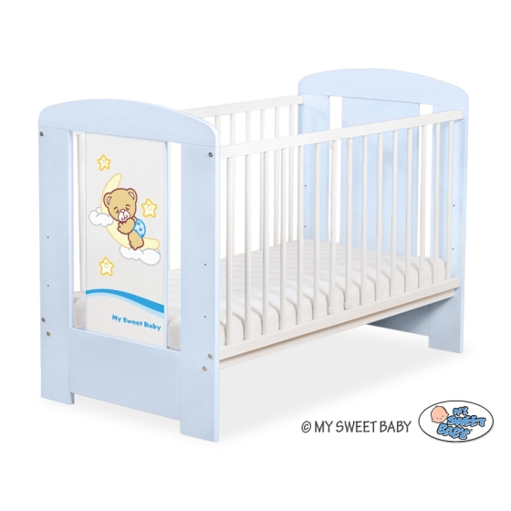 Baby cot bed 120x60cm Good Night 5009-03-807