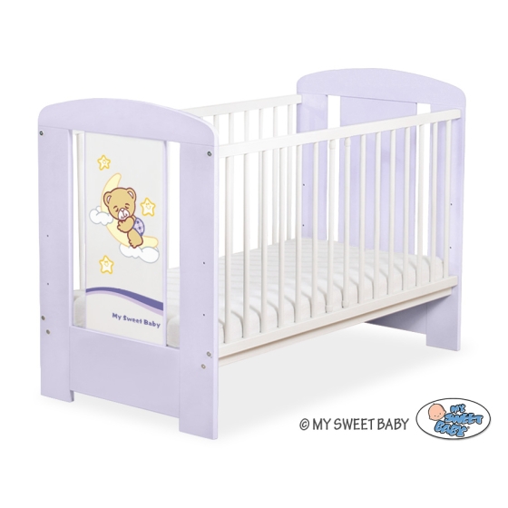 Baby cot bed 120x60cm Good Night 5009-09-811