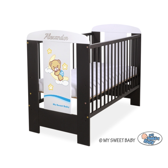Baby cot bed 120x60cm Good Night no. 5009-04-807