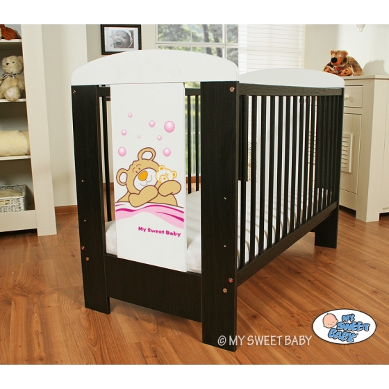 Baby cot bed 120x60cm Tedy Bear Barnaba no. 5005-04-800
