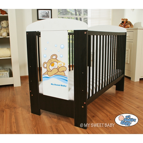 Baby cot bed 120x60cm Tedy Bear Barnaba no. 5005-04-803