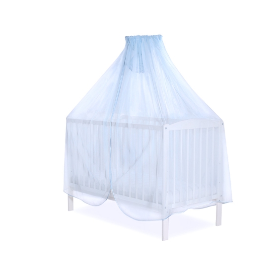Baby Cot Bed Mosquito-net made of tulle - blue