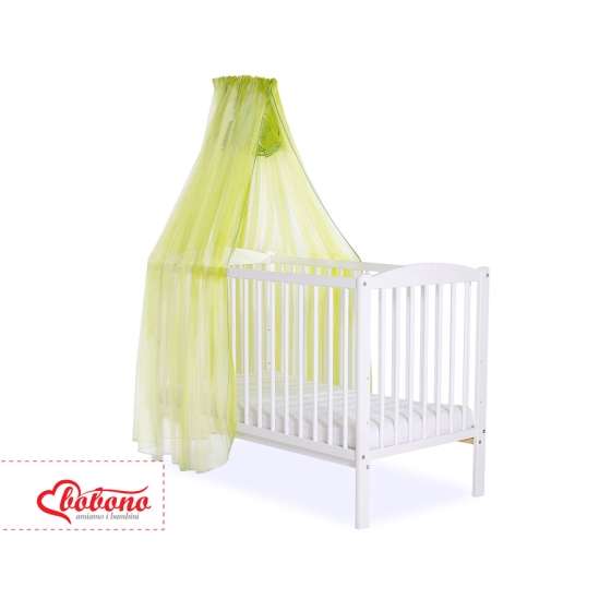 Baby Cot Bed Mosquito-net made of tulle - green