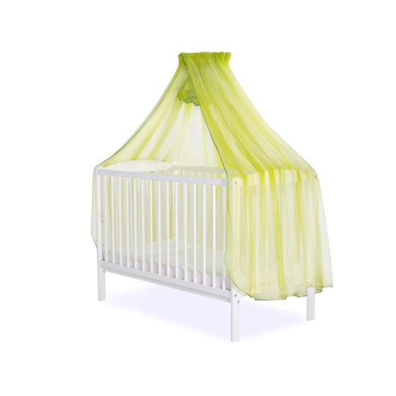 Baby Cot Bed Mosquito-net made of tulle - green