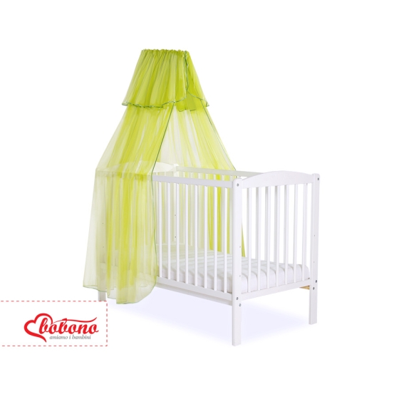 Baby Cot Bed Mosquito-net made of tulle - green
