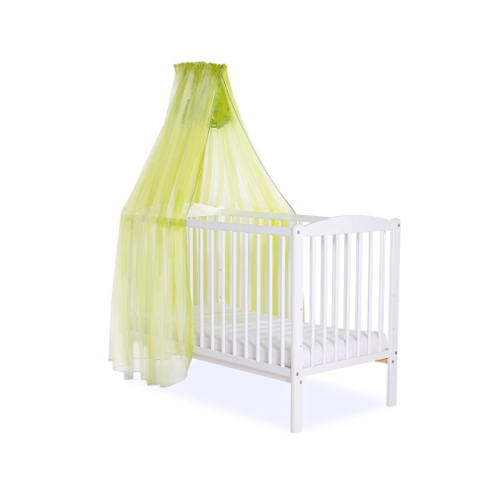 Baby Cot Bed Mosquito-net made of tulle - green