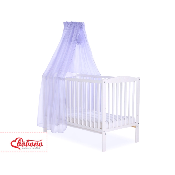 Baby Cot Bed Mosquito-net made of tulle - lilac