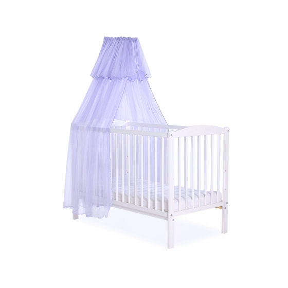 Baby Cot Bed Mosquito-net made of tulle - lilac