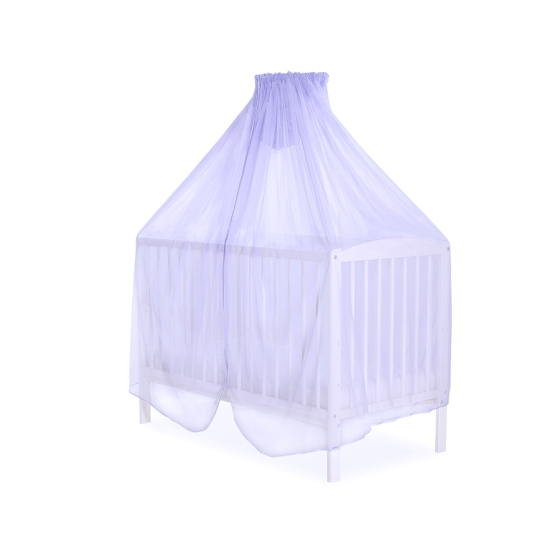 Baby Cot Bed Mosquito-net made of tulle - lilac