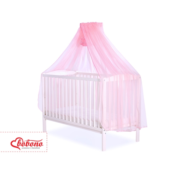 Baby Cot Bed Mosquito-net made of tulle - pink