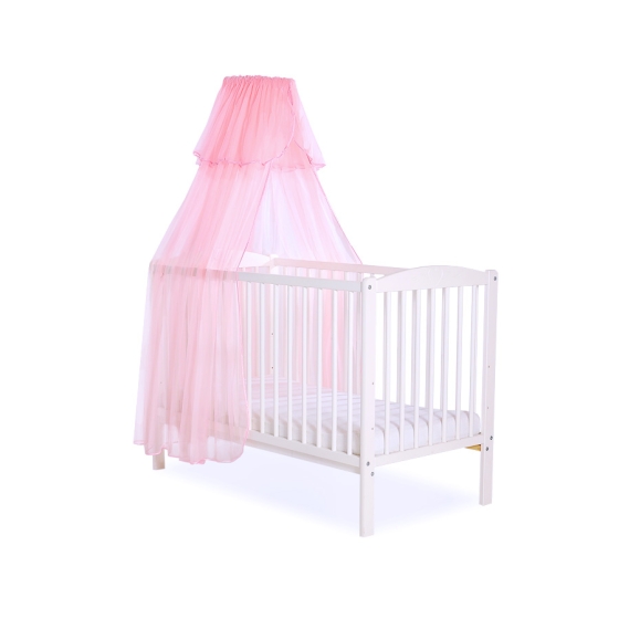 Baby Cot Bed Mosquito-net made of tulle - pink