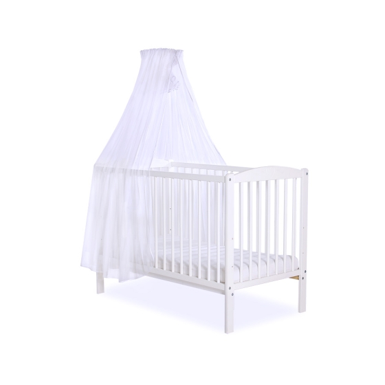 Baby Cot Bed Mosquito-net made of tulle- white