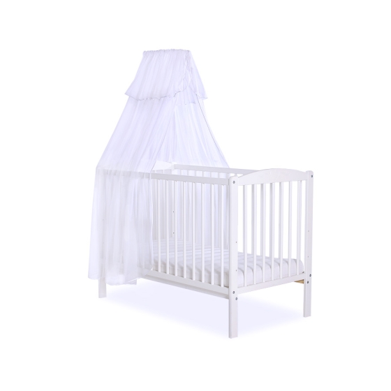 Baby Cot Bed Mosquito-net made of tulle- white